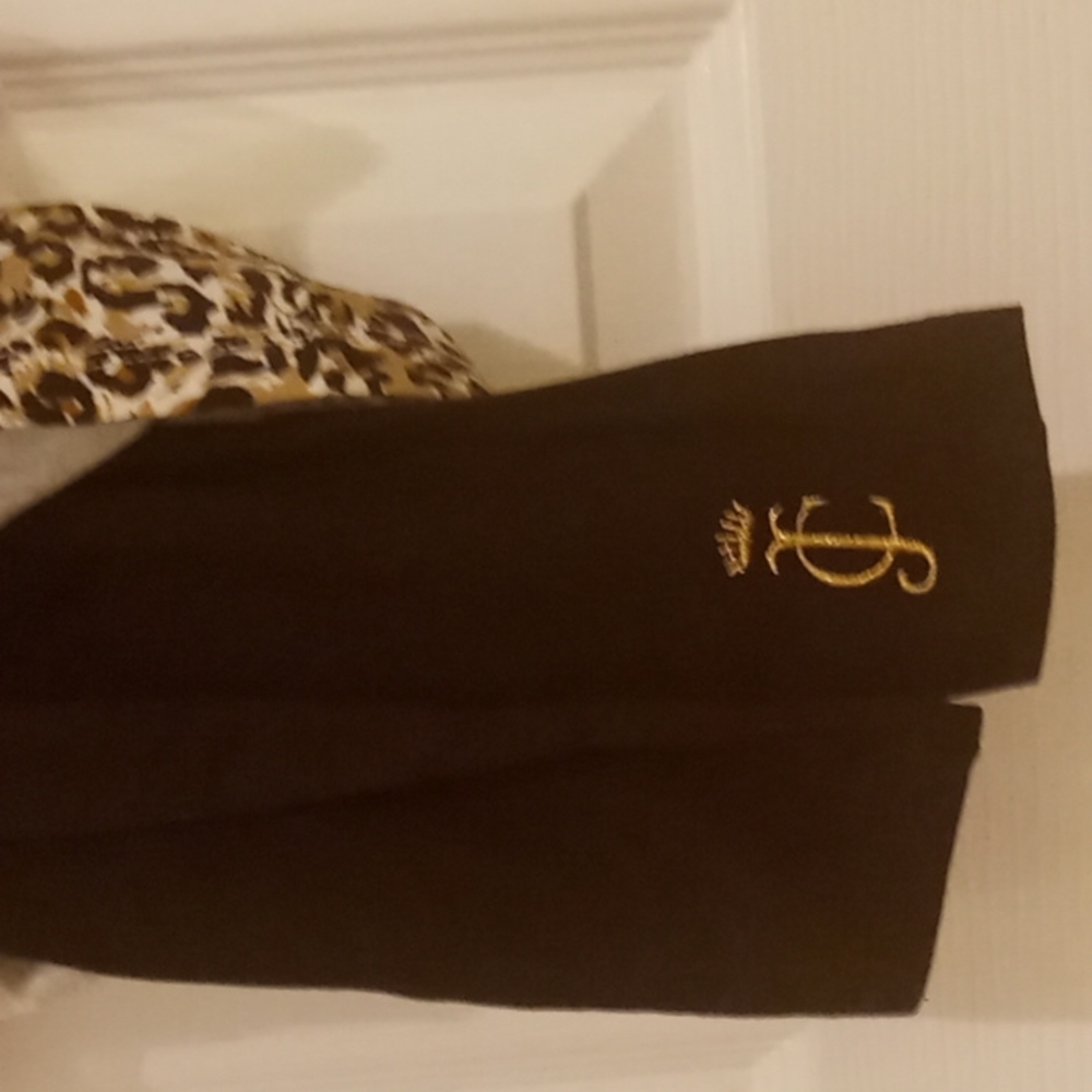 NWT JUICY COUTURE ANIMAL PRINT TUNIC/DRESS WITH BLACK LEGGINGS, SIZE 24 MONTHS - Picture 3 of 3